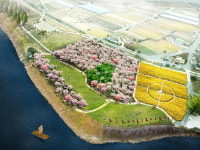 김해 옛 용산마을, 매화공원으로 변신