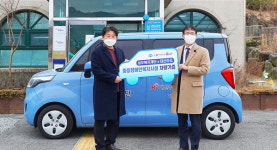 대선주조, 중증장애인 복지시설에 이동 지원 차량 기증