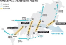 동래~서면~중앙 ‘국제업무경제’ 덕천~사상~하단 ‘신산업’ 등 4개 혁신축…도시구조 확 바꾼다