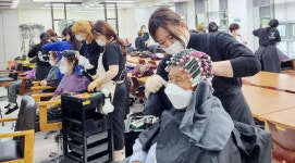 가위손헤어미쟝 | 경남정보대 헤어디자인과 ‘가위손’, 지역노인 대상 재능기부 기관 선정