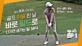 골프 초보도 쉽고 빠르게...Mr.골프