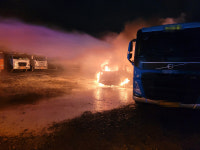 부산 강서구서 승합차 불타...내부엔 60대 남성 시신