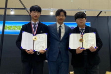 동아공고 김동욱·금현우 군, 자동차정비기능경진대회 수상