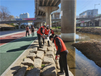 한국건강관리협회 부산동부검진센터(동래), 온천천 어스체크플로깅 봉사활동