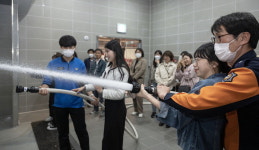 사하구청 공무원 소화전 체험교육