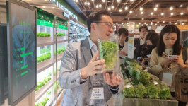 ‘미래형 대형마트’ 가보니…스마트팜, 참치해체쇼 볼거리 ‘풍성’