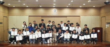 동아 재능기부봉사단 발대식…14개 동아리 300여 명 활동