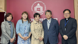 부산가톨릭대학교 사회복지학과 동문, 학과 발전기금 전달
