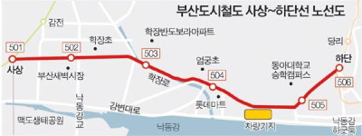 ‘개통 연기’ 부산도시철 사상~하단선, 공사비 1488억 껑충