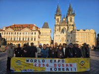 한노총 노조 대표 16명, 동유럽서 2030 부산월드엑스포 유치전 눈길