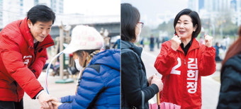 연제 이주환·김희정 3연속 격돌…온천천 벨트 경선 리턴매치 눈길