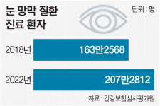 “실명까지 유발 망막질환 늘어…55세 이상 검진 의무화를”