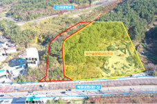 부산시교육청 솔빛학교 이전 예정지 알박기 업체 행정대집행