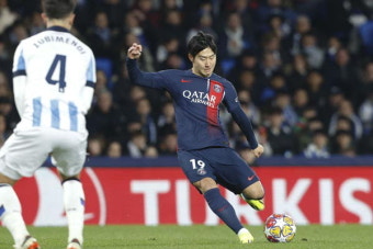 이강인 유럽챔스리그 첫 도움…PSG 8강 견인