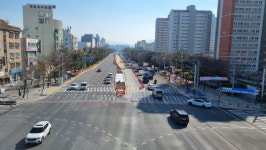 창원 원이대로 S-BRT 공정률 80% 돌파…29일부터 포장 공사