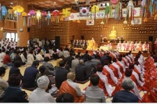 부산 광명사, 미륵대범종각 낙성 및 타종 법회 봉행