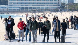 수도권 입국 외국인 부산 유치 활기