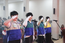 부산 RCY 창립 71주년, 초·중·고·대생 합동 입단식