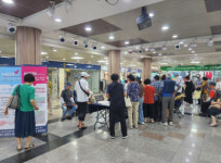 한국건강관리협회 부산동부검진센터(동래), 서면지하도상가 부전몰 건강캠페인 진행