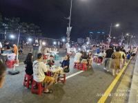 광안해변 차 없는 문화의 거리 문화 행사에 시민 환호