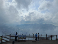 황령산 봉수대서 구름 위의 산책