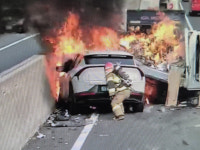 통영~대전고속도 산청휴게소 인근에서 차량 4대 추돌…2명 중상, 6명 경상