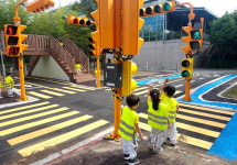 부산시설공단 ‘어린이 교통나라’ 10월까지 스포원서 체험교육