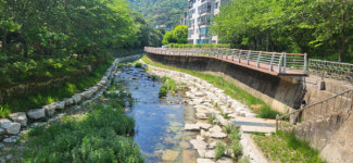 인공물 줄인 생태체험 공간 창원 산호천·사파소하천 복원 속도