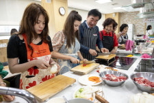 즐거운 한식요리 체험