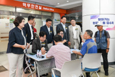 부산시의회 정책협의회 서면역서 찾아가는 현장 소통실