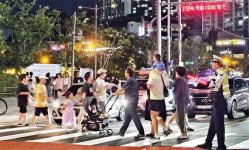 다대분수 교통통제로는 불안…“신호기 등 보강을”