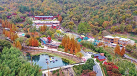 월아산 숲속의 진주 가족 휴양지 주목