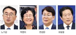與시당위원장 후보들 朴시장 저격…대야 투쟁력 부각 총력