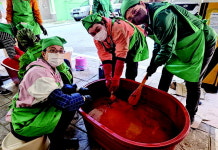 사상구 새마을부녀회, 이주여성과 고추장 나눔