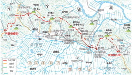 [근교산&그너머] <1437> 합천 운석충돌구 환 종주 ② 박골재~단봉산~송림재