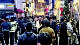 관광상권 빼곤 “올해도 연말특수 없다” 소상공인 한숨