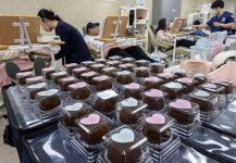 “두쫀쿠는 못참지” 헌혈의집 북적