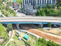 김해 진영1육교, 32.4ｔ 초과 차량 통행 제한…교량 받침 균열 확인