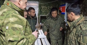 [속보] 우크라 '러시아에 배치된 북한군 8500명' 주장