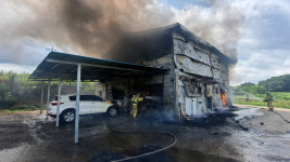 완주 두부공장 화재.. 수천만 원 피해 발생