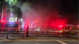 전주 서부시장 인근 상가 화재.. 1,500만 원 피해