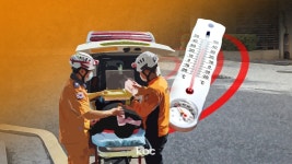 폭염 속 길에서 쓰러진 채 발견된 50대..