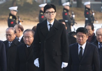 한동훈 현충원 참배 