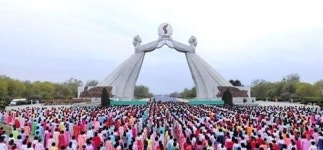 미국 북한전문매체 北, 조국통일 3대헌장 기념탑 철거
