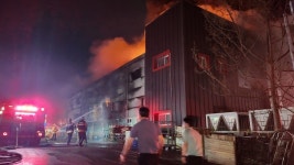 광주 진곡산단 정수기 부품 제조업체 불…인명피해 없어
