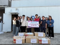 롯데케미칼 여수공장, 어린이들에게 문구류 전달