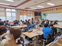 IB 교육 과정 확대 않겠다..표선면 초등학교만  확대