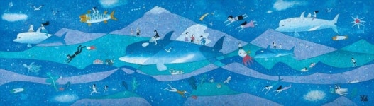 섬의 속삭임, 바람이 그린 그림.. “보라, 가족과 예술이 어떻게 서로를 풍요롭게 하는지”