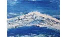 자연의 에너지, 그곳에 흐르는 숨결.. 역동적 흐름을 회화로