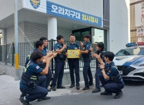 김완수 오라지구대 팀장 최우수 베스트  팀장